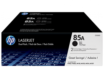 HP 85A 2'li Paket Siyah LaserJet Toner CE285AD