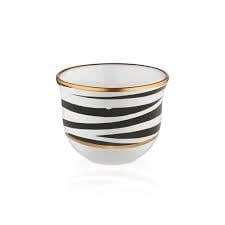 Koleksiyon Evaliza Gawa Kahve Seti 6'lı Zebra Premium