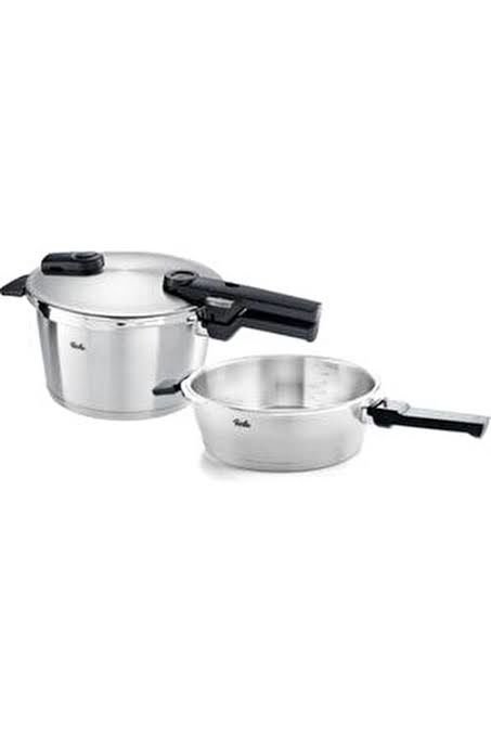 Fissler 6+3,5 lt  Vitaquick Premium Mat  Düdüklü Tencere Seti