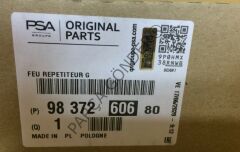 Peugeot Yeni 208 2008 Sol Sinyal Opel Corsa Orijinal 9837260680