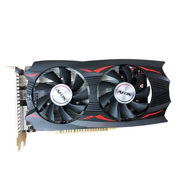 AFOX GEFORCE AF1050TI-4096D5H5 GTX1050TI 4096MB DDR5 128BIT HDMI DVI Dual Fan