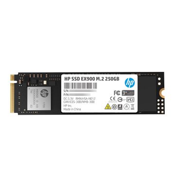 HP 250GB EX900 M.2 NVMe PCIe 2100-1300MB/s 3D TLC NAND