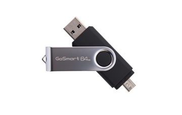 GO-SMART 64GB OTG 2.0 SMART USB BELLEK