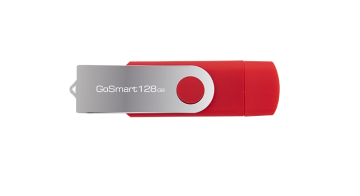 GO-SMART 128GB OTG 2.0 SMART USB BELLEK