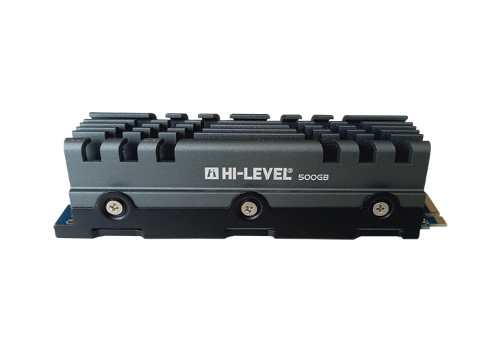 HI-LEVEL 500GB SATA3 M2 NVMe PCI-E G3X4 SSD 3500-2500MBs GMR3500HS  WITH HEATSINK (GAMING)