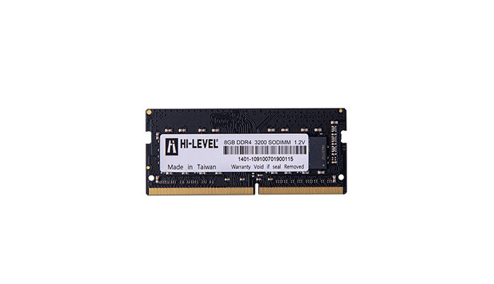HI-LEVEL 8GB 3200MHz CL22  DDR4  SODIMM  1.2V