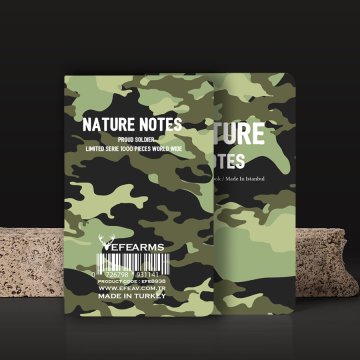 Nature Notes Proud Soldier Not Defteri ( 1000 Adet Limitli Üretim )