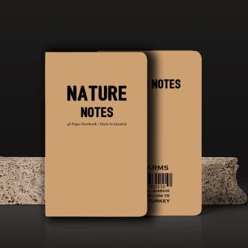 Nature Notes Craft Not Defteri ( Çizgili )