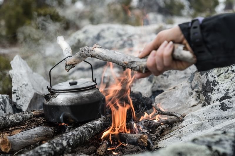 Trangia Kettle 245 Çaydanlık 1,4 L Ekstra Büyük Boy