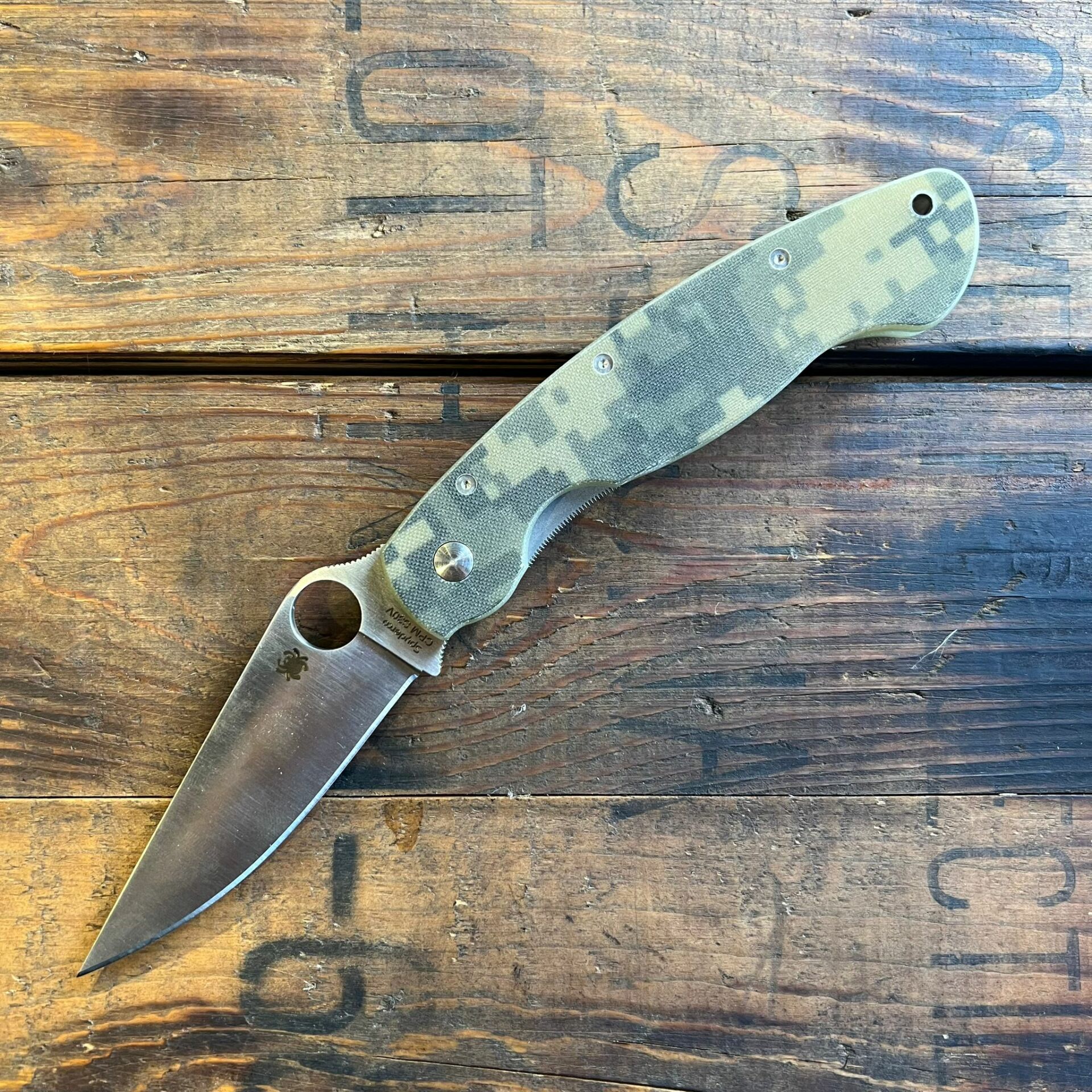 Spyderco Military Camo