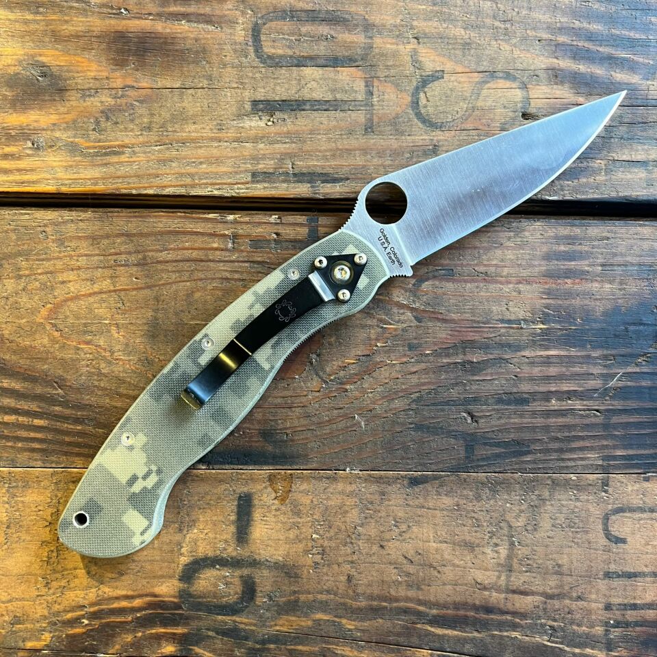 Spyderco Military Camo