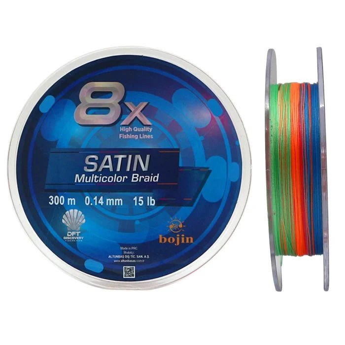 DFT Bojin 8X Satin M.Color İp Misina 0.14mm 300 m