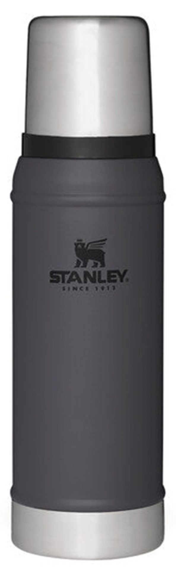 Stanley Klasik Vakumlu Paslanmaz Çelik Termos 0.75 LT 0,75 LT - Charcoal