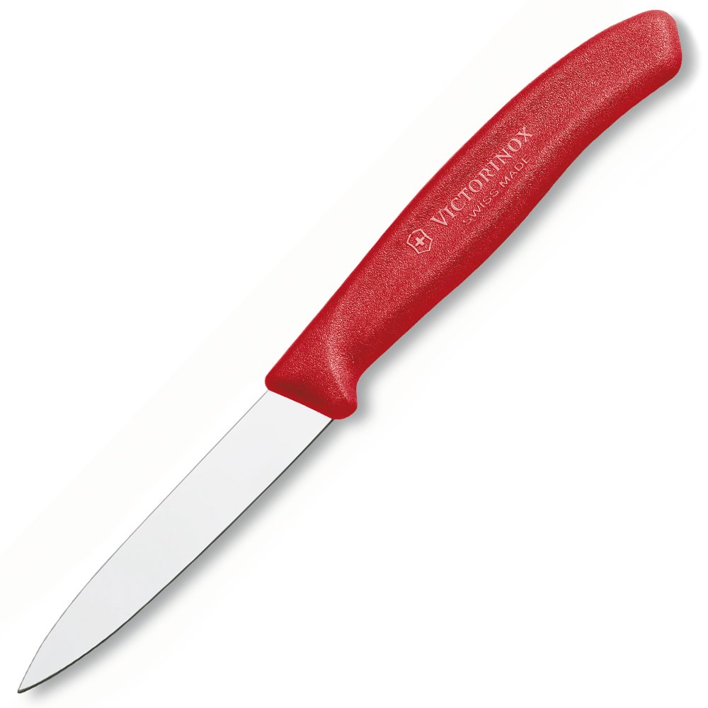 Victorinox Soyma Bıçağı Sivri Kırmızı 8cm 6.7601