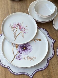 Yemek Takımı Modern Violet 38 Parça 6 Kişilik