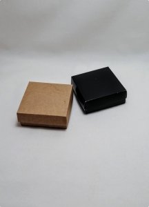 24 Lu (8x8x3 Cm) İçi Süngerli Karton Bilezik Takı Kutuları