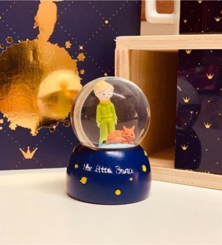 Mini Boy Küçük Prens Kar Küresi Işıklı 6.5 cm