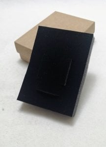 30 Lu (8x6x3 Cm) Süngerli Karton Takı Kutuları