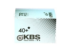 KBS 1 Yıldız 40+ Plastik Antrenman Topu - 72 Adet/Kutu