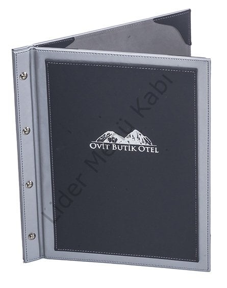 Kod: G1304 Comfort Model Vidalı Menü Kabı Gümüş Gri (26x32 cm)