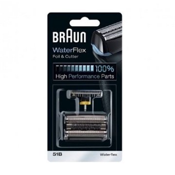Braun WaterFlex, 8000 Series  Elek Bıçak 51B Siyah, 5760