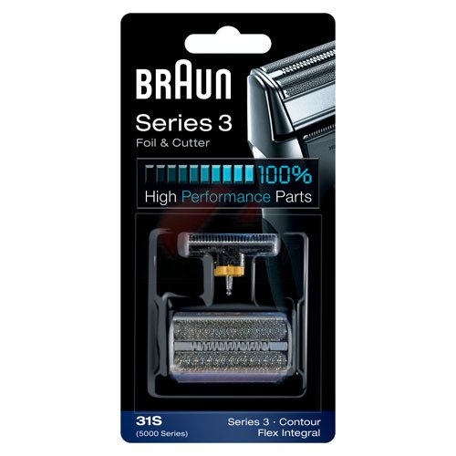 Braun 31S Elek Bıçak Takımı, Gümüş