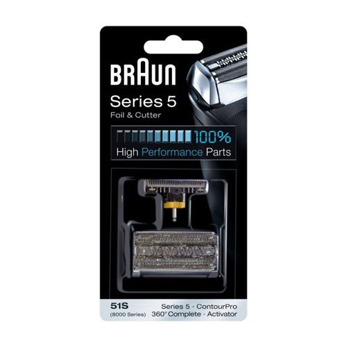 Braun 51S Activatör, WaterFlex Elek Bıçak Takımı, Gümüş