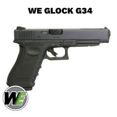 Airsoft Tabanca WE Glock 34 Siyah Gen4 WE-G008B-BK G34-B-BK-GEN4