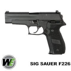 Airsoft Tabanca WE SigSauer F226 Siyah WE-F001 Without Rail
