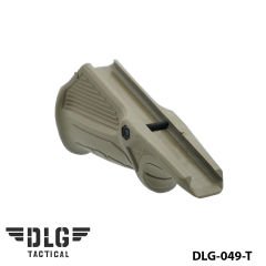 ERGONOMIC POINTING FOREGRIP-PICATINNY DLG-049-T Tan