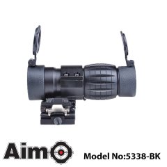 Magnifier 4X Ayarlanabilir QD Ayak AO5338-BK