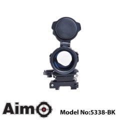 Magnifier 4X Ayarlanabilir QD Ayak AO5338-BK