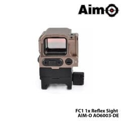 Red-Dot Sight 2 MOA Reflex Sight 1x Holographic Sight-TAN AIM-O AO6003-DE