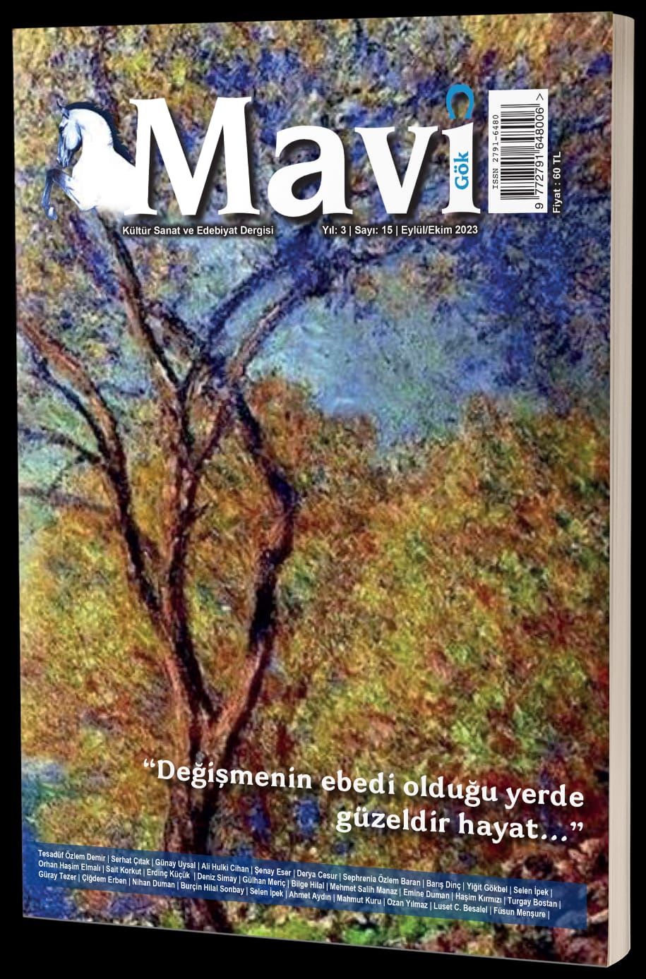 MAVİ GÖK SAYI: 15 KÜLTÜR - SANAT - EDEBİYAT DERGİSİ