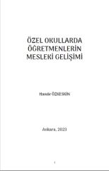 ÖZEL OKULLARDA ÖĞRETMENLERİN MESLEKİ GELİŞİMİ