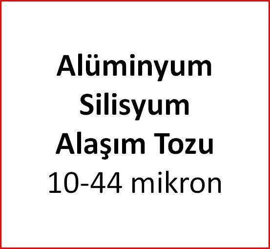 Alüminyum Silisyum Alaşım Tozu