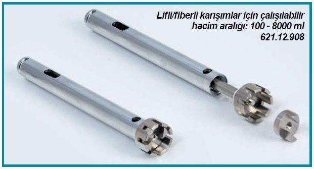 İsolab rotor set - 8 lt (1 adet)