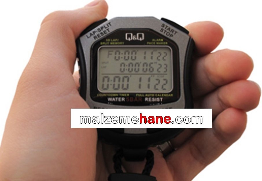QQ Japon HS45 10 Lap Hafızalı Kronometre
