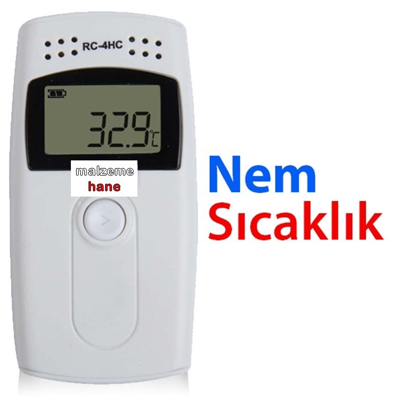 RC-4HC Mini Sıcaklık ve Nem Kayıt Cihazı Datalogger