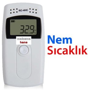 RC-4HC Mini Sıcaklık ve Nem Kayıt Cihazı Datalogger