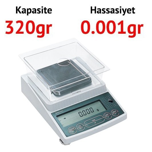 SBL-320H Dijital Hassas Terazi - Hassasiyet: 0.001 gr. Max: 320 gr.