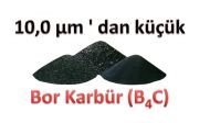 Bor Karbür – tamamı 10,0 μm'den küçük