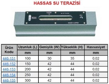 Hassas Su Terazisi 100mm