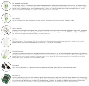 HANNA FC231D Et ve Yarı-Dondurulmuş Ürünler İçin Akıllı Gıda Saklama pH Elektrodları