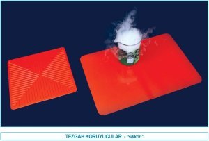 İsolab tezgah koruyucu - silikon - 290x410 mm (1 adet)