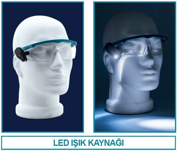 İsolab LED ışık kaynağı - gözlük için (1 adet)