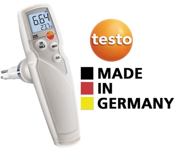 Testo 205 Et Gıda Ph ve Sıcaklık Ölçer