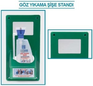 İsolab stand - göz yıkama şişesi (1 adet)