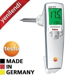 Testo 270 Kızartma Yağı Kalitesi Ölçüm Cihazı (Polar Madde Ölçer)