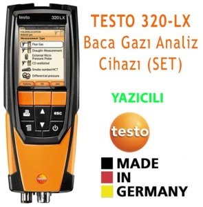 Testo 320-LX Baca Gazı Analiz Cihazı (YAZICILI SET)